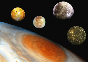 أقمار غاليليو حول كوكب المشتري